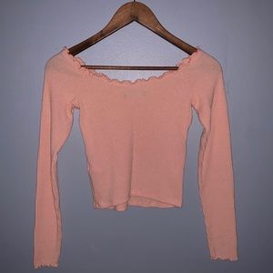 Abercrombie & Fitch Off the Shoulder Crop / Small